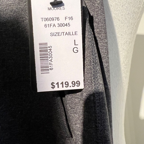 Joseph Abboud Grey sweatpants straight leg L - Picture 4 of 4